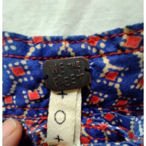 We The Free Beach Boho Micro Shorts Size 0 - Picture 7 of 8